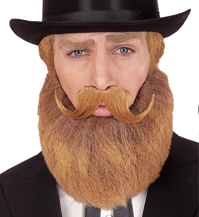 Produktbild Widmann Blonder Bart & Schnurrbart