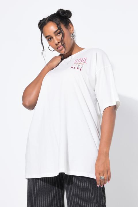 Immagine prodotto Studio Untold T-shirt dal taglio oversize con scritta e stampa (42, 44)