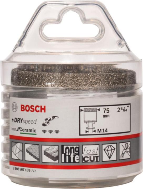 Produktbild Bosch Professional Zubehör PRO Core Cutter dry, 75 x 35 x 22,23 mm (75 mm)