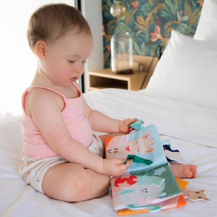 Produktbild Sophie la girafe Buch der Entdeckungen (Deutsch, Französisch, Schweizerdeutsch, Niederländisch, Italienisch, Englisch)