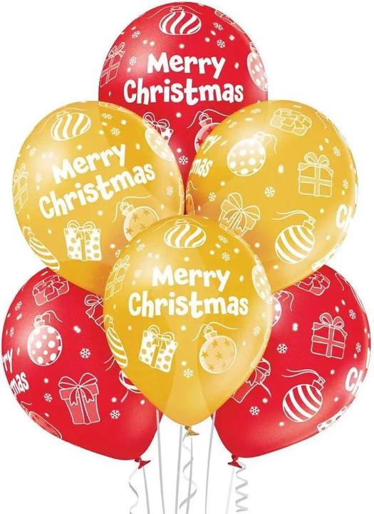 Image du produit Belbal Ballon de Joyeux Noël (6 x)