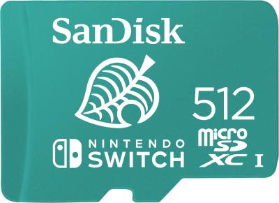 Immagine prodotto SANDISK Nintendo Switch Card (512 GB, microSDXC, U1, UHS-I)