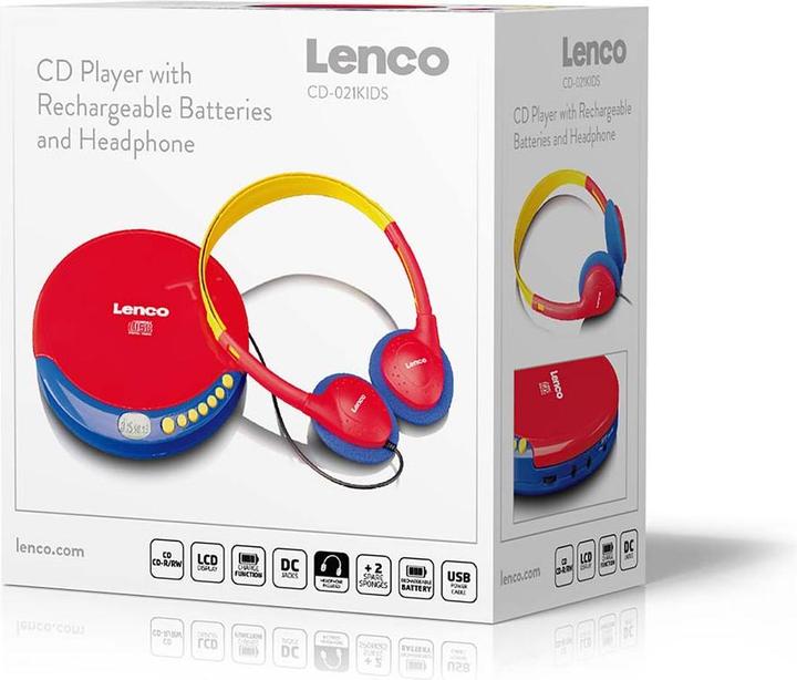 Actual product image Lenco CD-021KIDS
