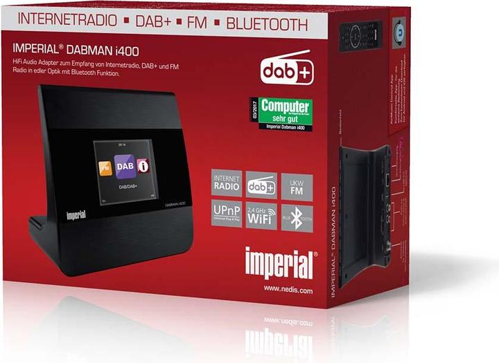 Produktbild Imperial Dabman i400 (Internetradio, DAB+, FM, Bluetooth, WLAN)