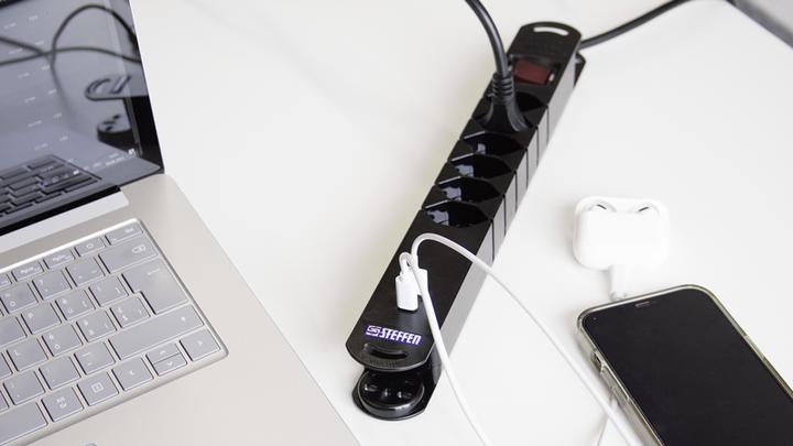 Produktbild Steffen Variabl (6 x, USB-A, Typ 13, USB-C, 3 m)