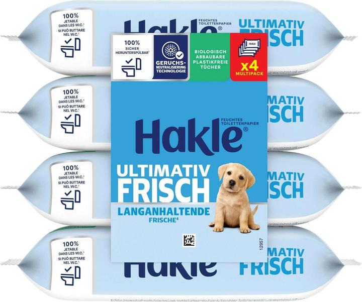 Image du produit Hakle Propreté classique (4 x 42 pcs)