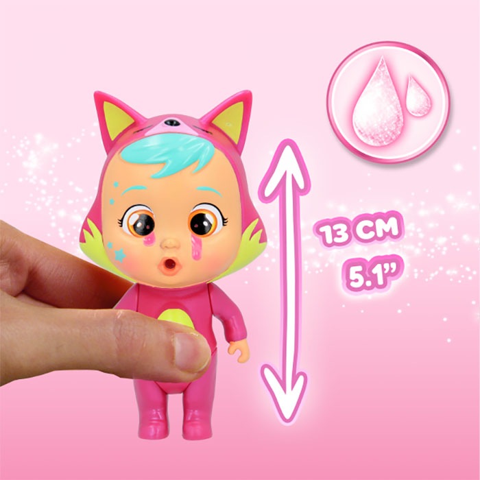 Image du produit Magni CRY BABIES MAGIC TEARS Pink Edition I Mini-poupées à collectionner avec accessoires roses, la