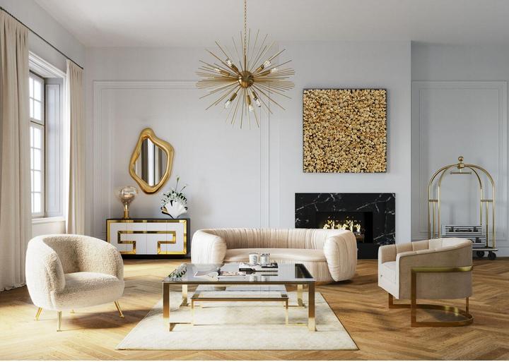 Image du produit Kare Design Gold (120 x 120 x 40 cm)
