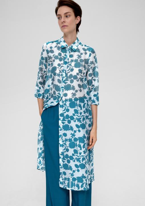 Produktbild s.Oliver Bluse Blusenkleid aus Lyocellmix (46)