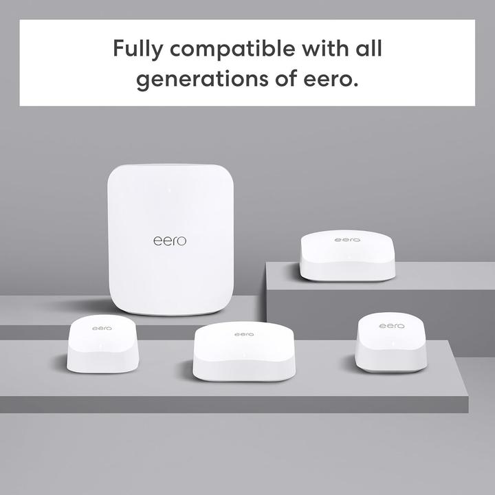 Image du produit Eero Pro 7 BE10800 Tri-Band Wi-Fi 7 Mesh System, 3 Pack