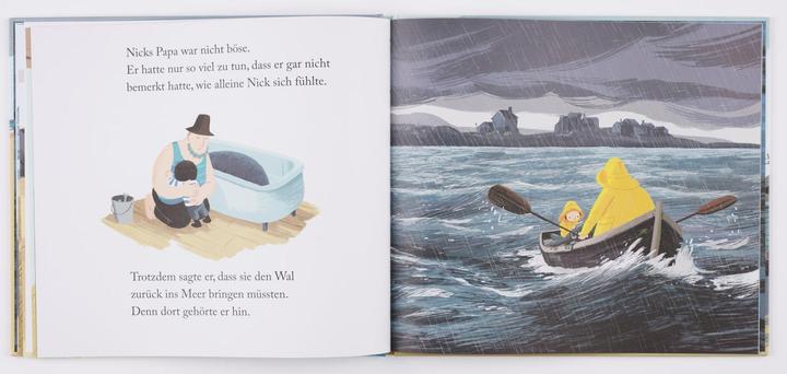 Actual product image Nick und der Wal (German, Benji Davies, 2014)