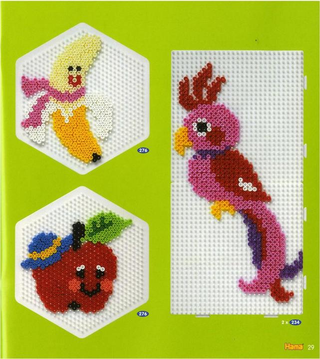 Actual product image Hama Perlen Hama iron on beads inspiration booklet