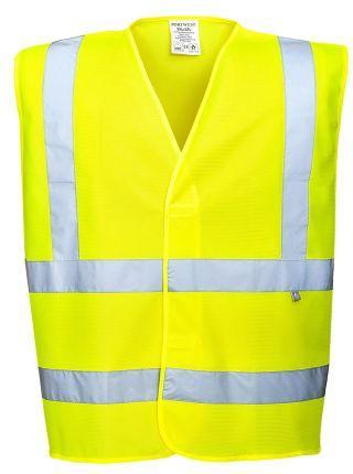 Image du produit RS PRO HI VIS ANTI-S VEST FR Yellow S/M (S, M)