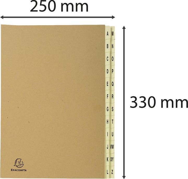 Actual product image Exacompta Folders with pleated spine (A4, 64x)