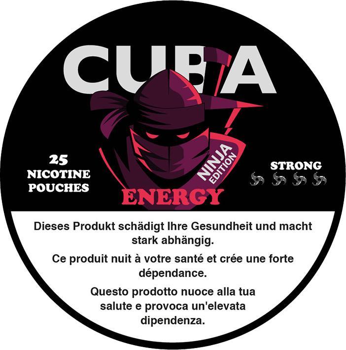 Cuba Energy (Nicotine Pouches, 30 mg)