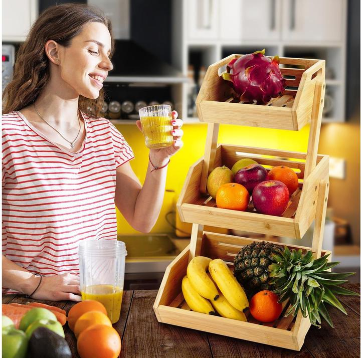 Produktbild Relaxdays Obstetagere