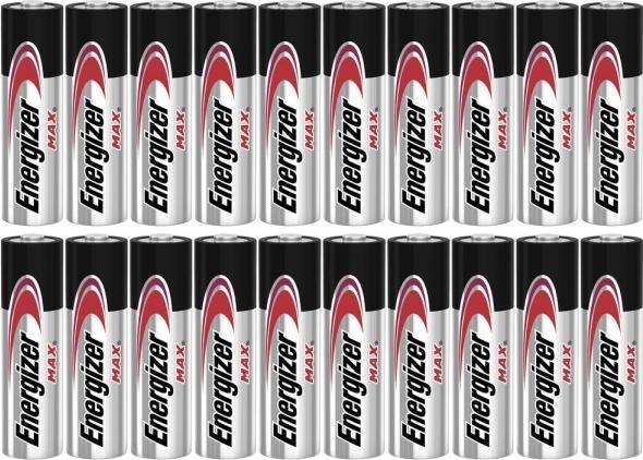 Image du produit Energizer Max (20 pcs, AA / LR6 / LR06 / Mignon / R6 / R14505)