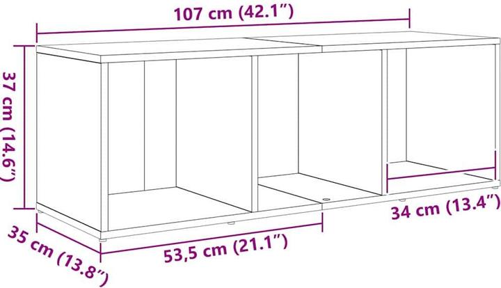 Produktbild VidaXL TV-Schrank (107 x 35 x 37 cm)