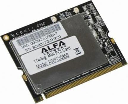 Immagine prodotto Alfa Network AWPCI085S - Modulo Mini PCI AR5006x a/b/g