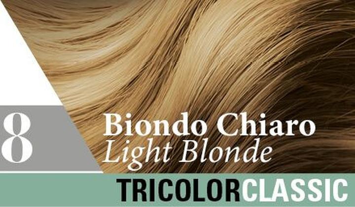 Immagine prodotto Tricolor Tinta classica rapida per capelli 8 Biondo Chiaro (8 Biondo chiaro)