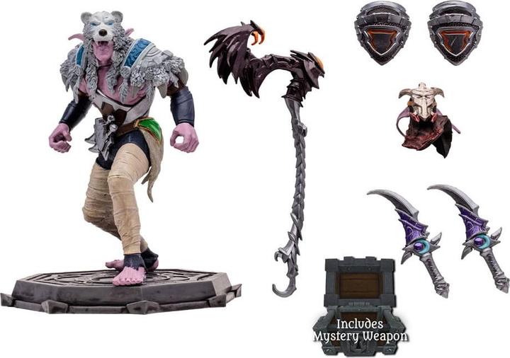 Actual product image McFarlane World of Warcraft Action Figure Night Elf: Druid / Rogue 15 cm