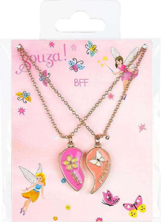 Immagine prodotto Souza per i bambini Collane BFF 2, cuore/fiore