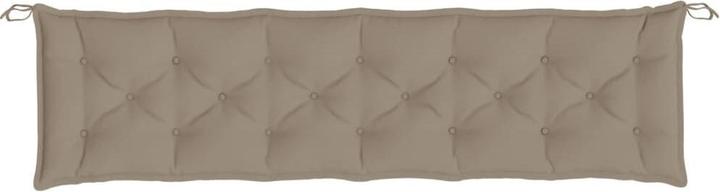 Actual product image vidaXL Garden bench cushion O x ford fabric (200 x 50 x 7 cm)