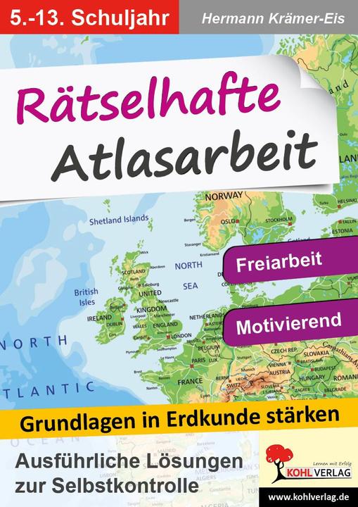 Produktbild Rätselhafte Atlasarbeit (Deutsch, Hermann Krämer-Eis, 2016)