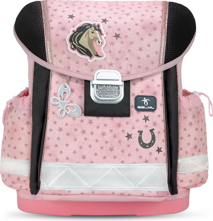 Produktbild Belmil CLASSY Schulrucksack-Set Star Horses (19 l)