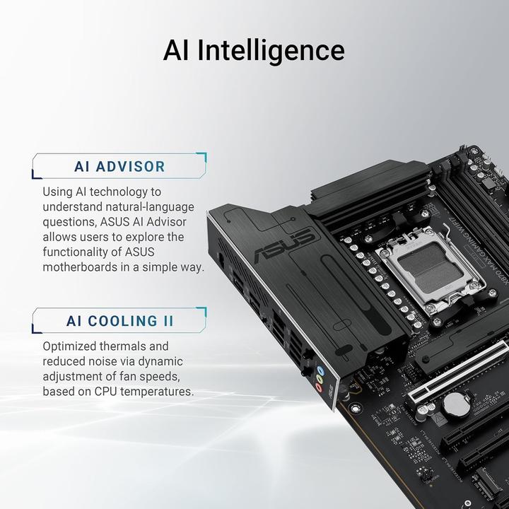 Productafbeelding ASUS X870 Max Gaming WIFI7 (AM5, AMD X870, ATX)