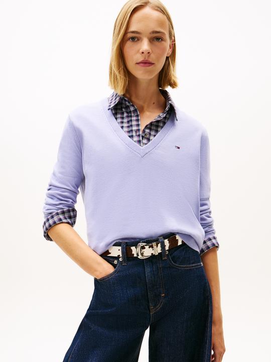 Produktbild Tommy Jeans Essentieller V-Ausschnitt Pullover (XL)