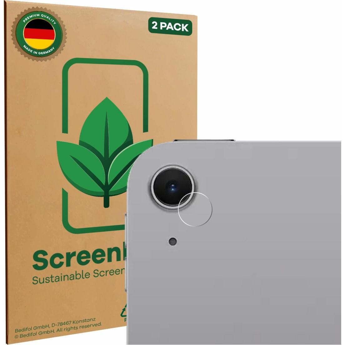 ScreenLeaf Pellicola protettiva, Proteggi Schermo Sostenibili, Clear, Antigraffio (2 pz., Apple iPad Air 11 2026), Pellicola tablet