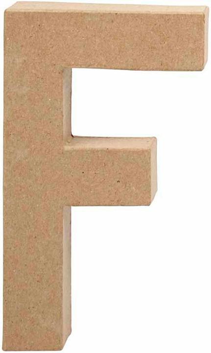 Actual product image Creativ Company Cardboard letter F 20.5 cm
