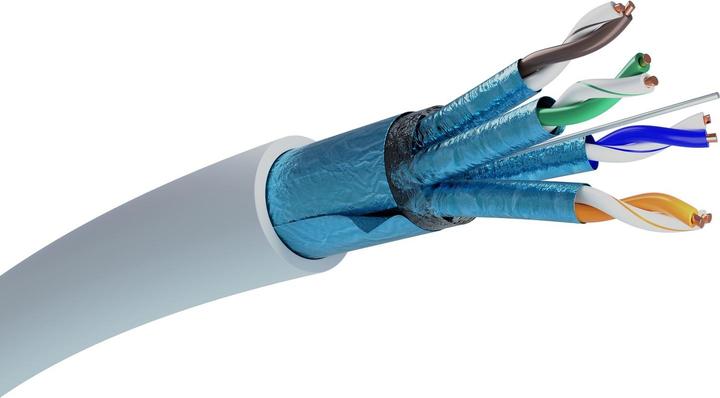Immagine prodotto Extralink Cavo di rete CAT6A FTP per interni 500m LSZH (F/FTP, CAT6a, 500 m)