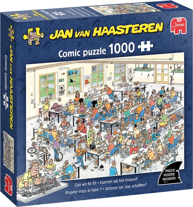 Produktbild Jumbo Jan van Haasteren - Können wir das schaffen? (1000 Teile) (1000 Teile)