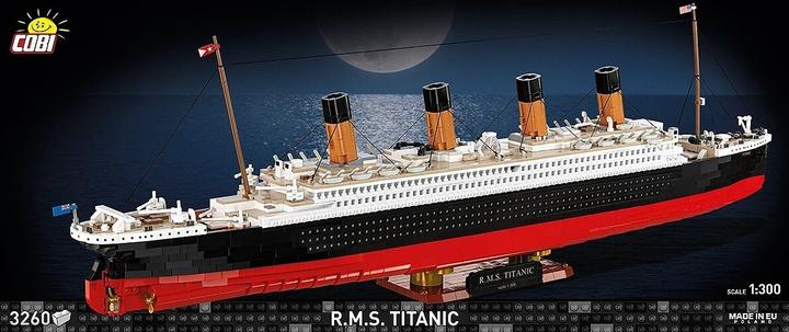 Actual product image Cobi Historical collection R.M.S Titanic