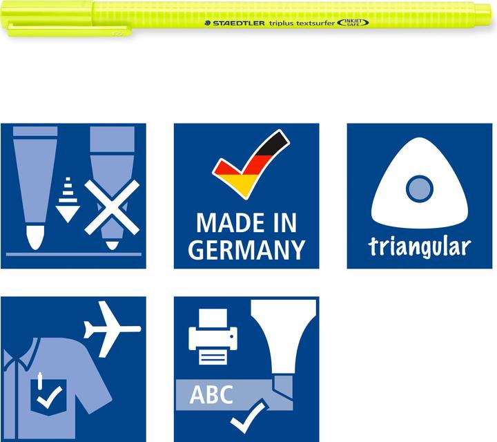 Produktbild Staedtler Textmarker triplus textsurfer 4St Box (4x)