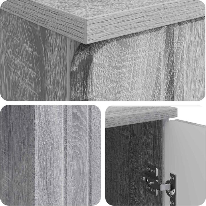 Produktbild vidaXL Moderner Schreibtisch (142.50 x 50 x 75 cm)
