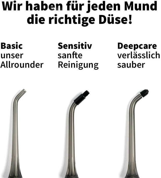 Image du produit Zahnheld Replacement nozzle Deep Care 3x noir