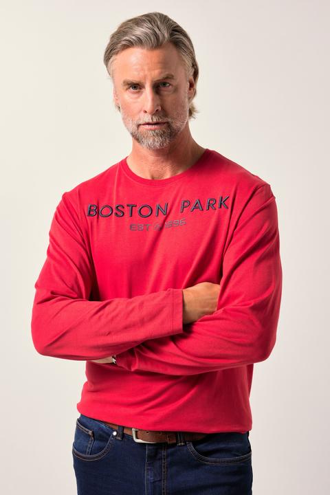 Actual product image Boston Park Langarmshirt, Brustprint, bis 84/86 (60)