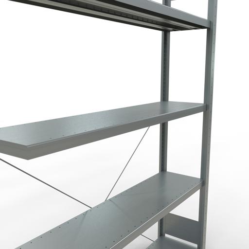 Actual product image Schulte Lagertechnik MULTIplus250 boltless bay system with cross brace