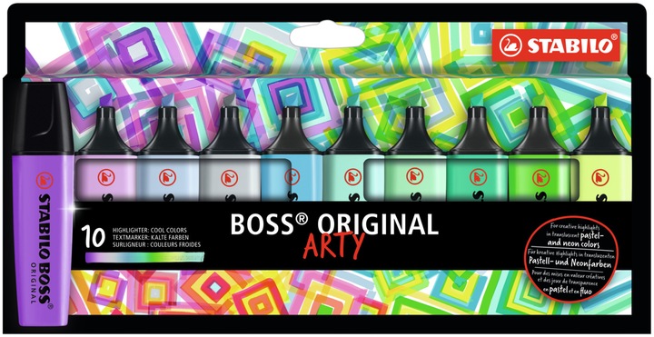 Produktbild STABILO Boss Original (Blautöne, 5 mm, 10 x)