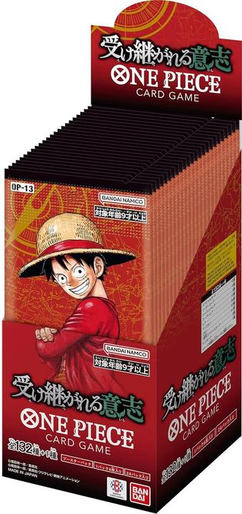 Produktbild Bandai Carrying on His Will OP-13 Booster Display (24) - One Piece Card Game - JP (Japanisch, Booster Display)