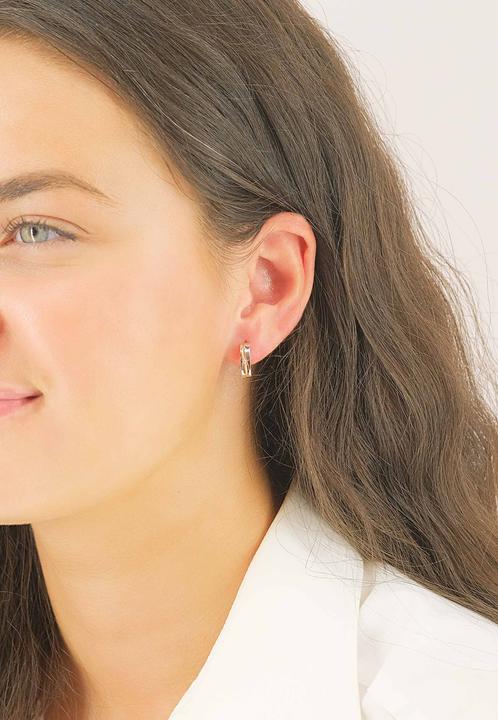 Produktbild Muau Creolen (750/18 K Gold)