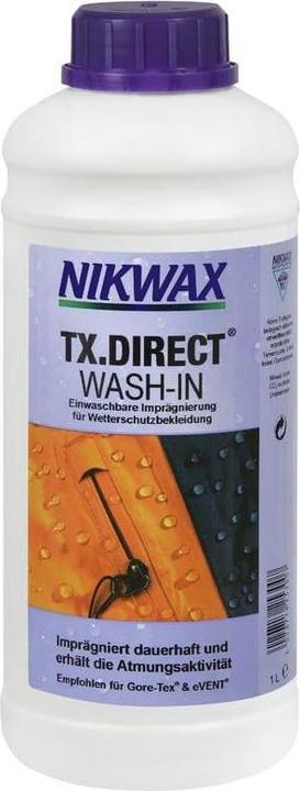 Actual product image Nikwax Set Tech Wash & TX.Direct Wash-In 2 x 1 litre (10 Washing cycles, Liquid)