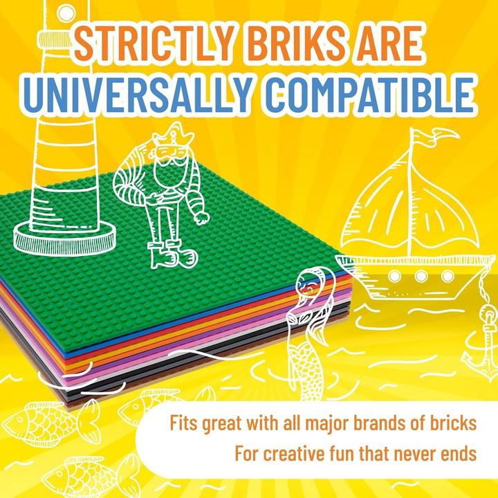 Image du produit Strictly Briks 12er Set Grundplatten
