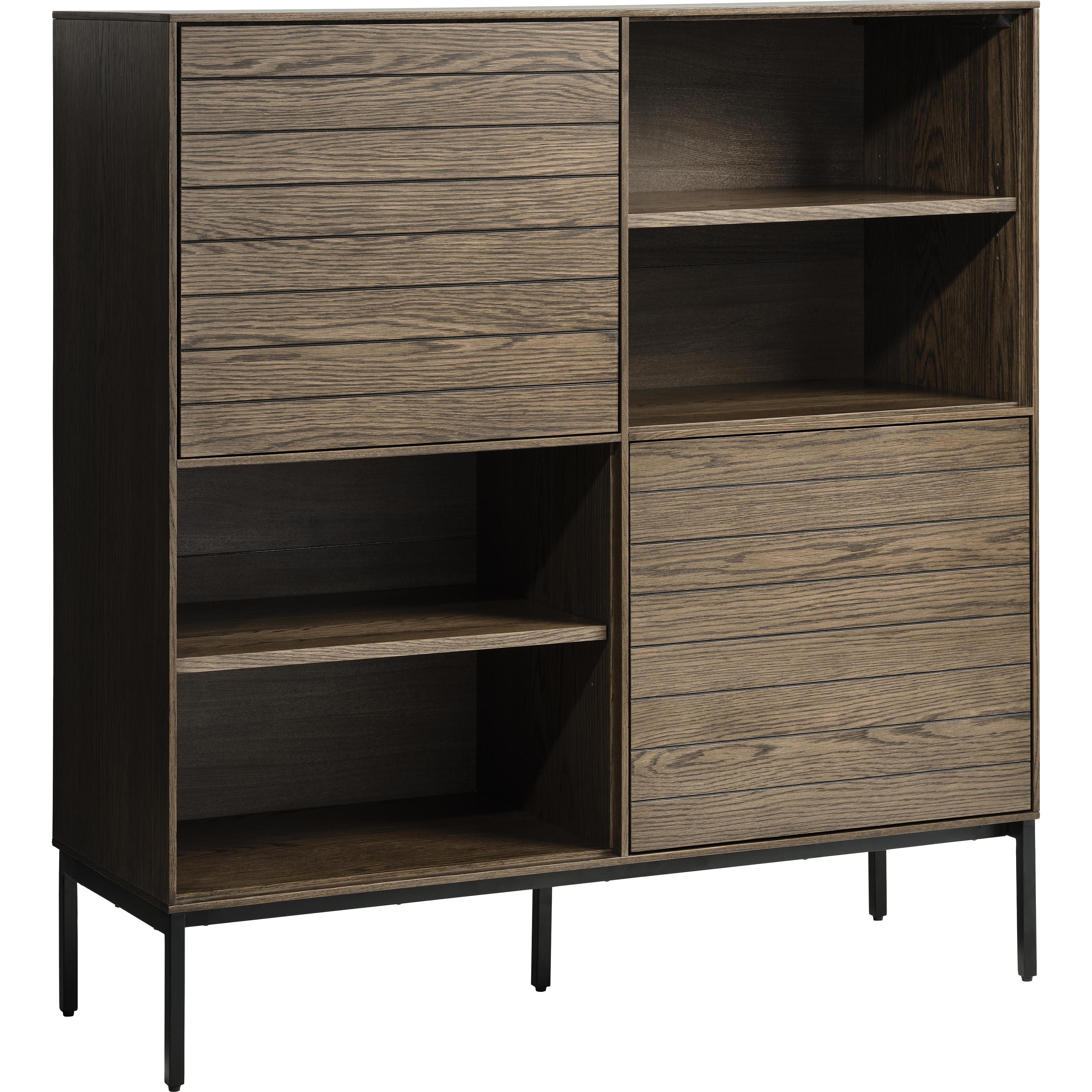 Nordic Touch, Kommode + Sideboard, Mesinge (122 x 45 x 132 cm)
