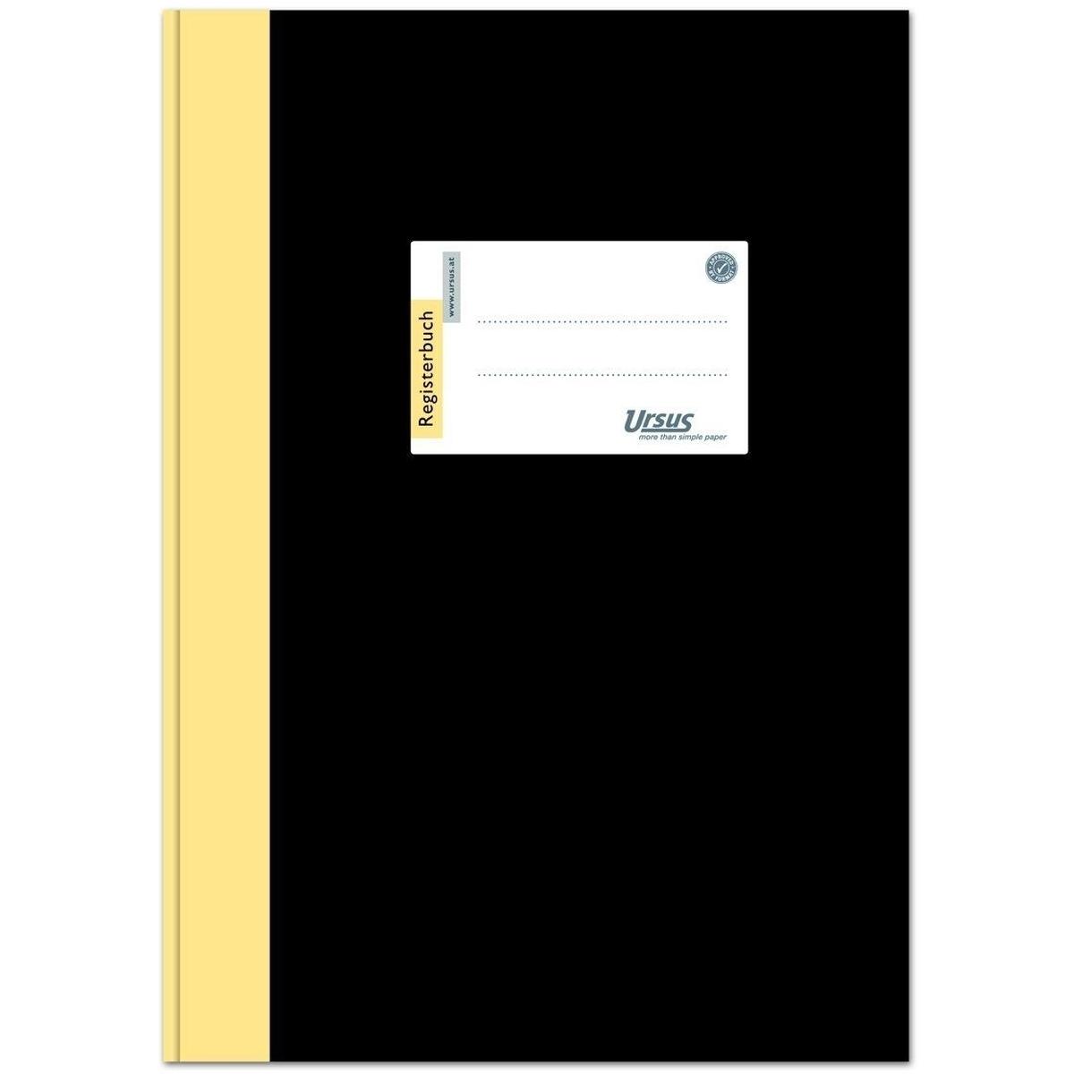 Ursus, Heft + Block, Registerbuch Papierformat: DIN A4 Ausführung der Lineatur: liniert (A4, Liniert, Weicher Einband)