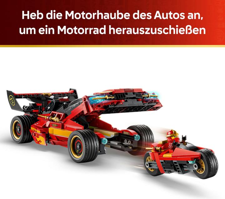 Immagine prodotto LEGO Ninja X1 Ninjago Ladegerät (71867, LEGO Ninjago)
