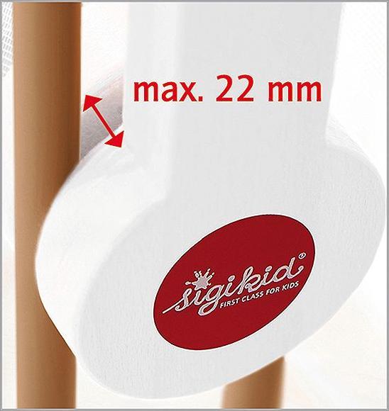 Produktbild Sigikid Holzrack für Mobile weiss